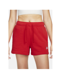 Short nsw club fleece rouge femme - Nike