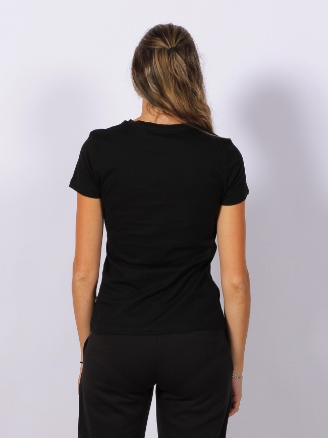 T-shirt essential lab logo imprimé noir femme - Puma