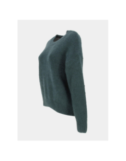 Pull daisy à boutons vert forêt femme - Le Temps Des Cerises