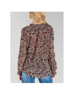 Blouse janek multicolore femme - Le Temps Des Cerises