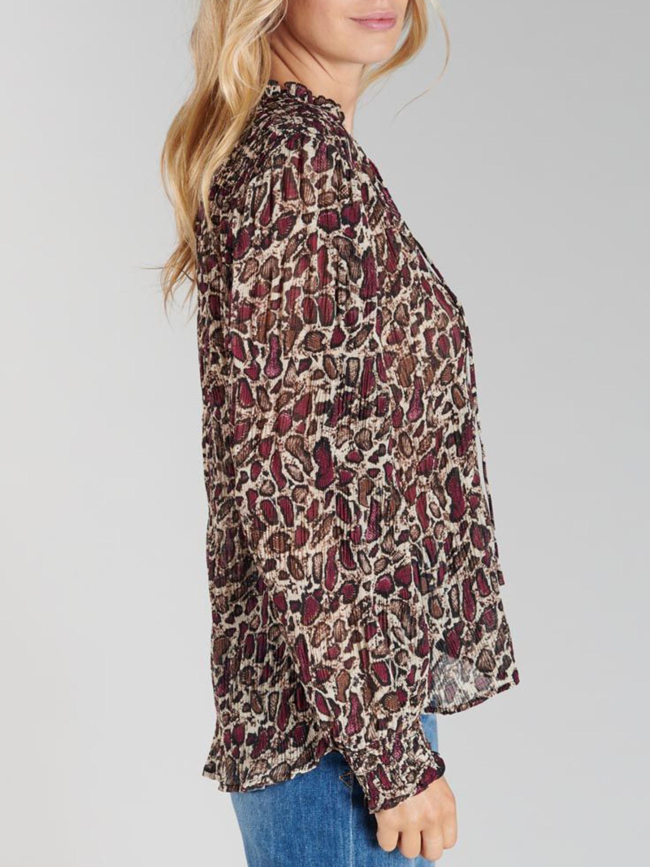 Blouse janek multicolore femme - Le Temps Des Cerises