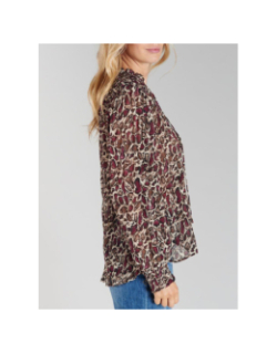 Blouse janek multicolore femme - Le Temps Des Cerises