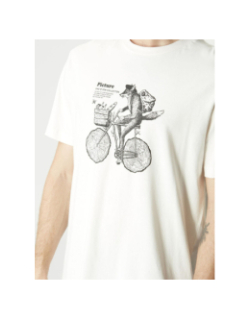 T-shirt D&S bicyfox blanc homme - Picture