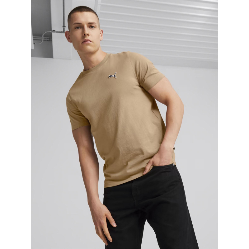 T-shirt uni btr essential marron homme - Puma