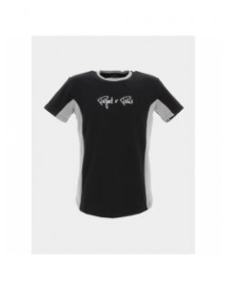 T-shirt bicolore noir homme - Project X Paris