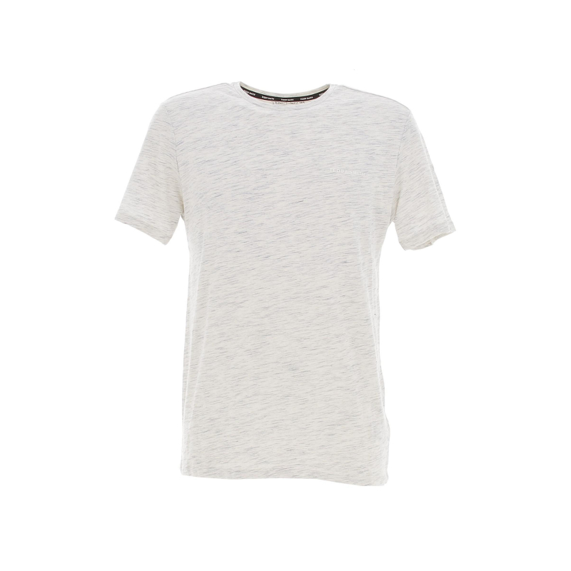 T-shirt t-nark uni gris chiné homme - Teddy Smith