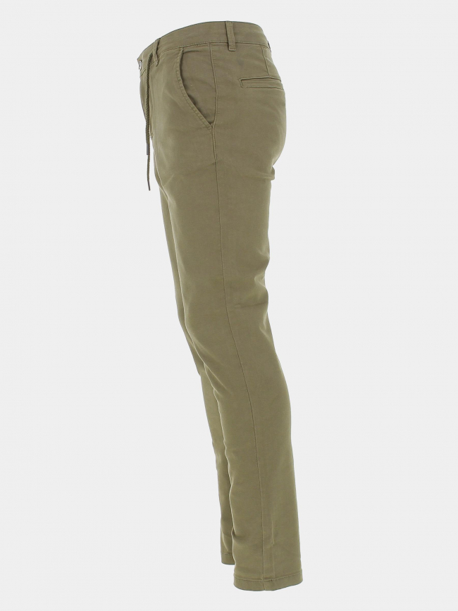 Pantalon chino marco lewis slim kaki homme - Jack & Jones