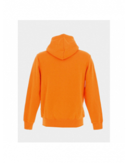 Sweat à capuche zippé fleece orange homme - Von Dutch