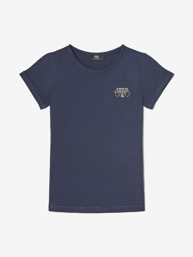 T-shirt smltragi doré marine enfant - Le Temps Des Cerises