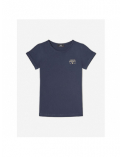 T-shirt smltragi doré marine enfant - Le Temps Des Cerises