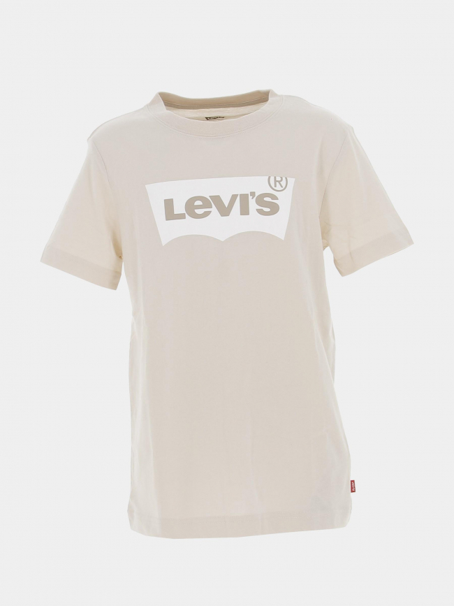 T-shirt batwing logo beige enfant - Levi's