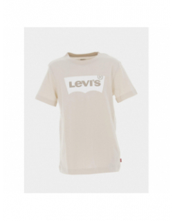 T-shirt batwing logo beige enfant - Levi's