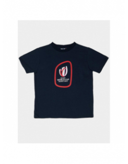 T-shirt rugby france 2023 bleu marine garçon - Holiprom