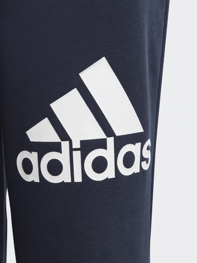 Jogging big logo blanc marine enfant - Adidas