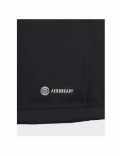 Sweat de football 1/4 zip ent22 training noir garçon - Adidas