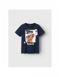 T-shirt manches courtes javis dragonball noir enfant - Name It