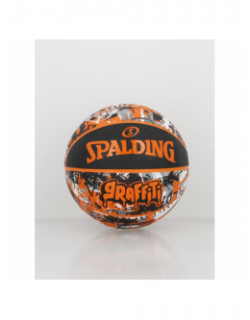 Ballon de basketball graffiti sz5 orange - Spalding