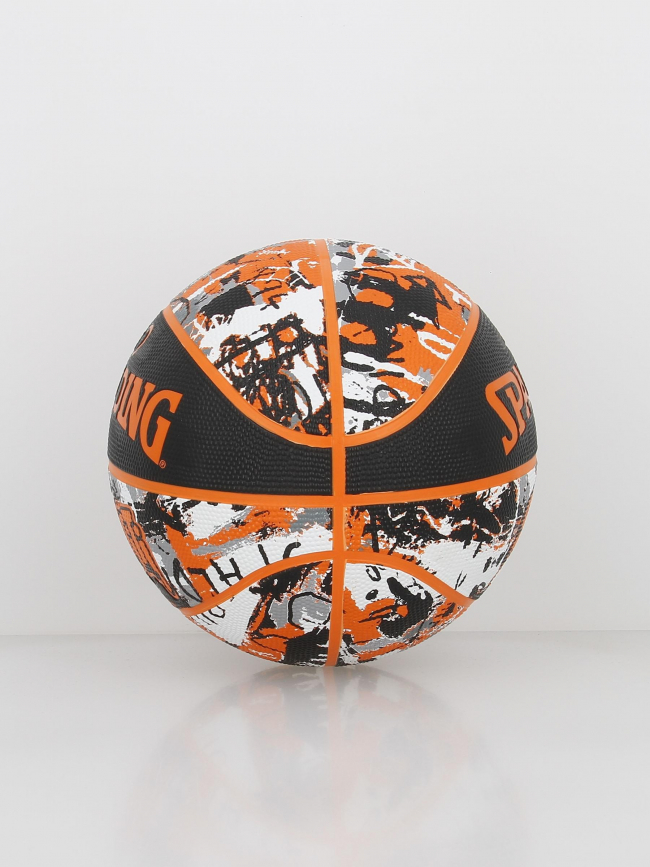 Ballon de basketball graffiti sz5 orange - Spalding