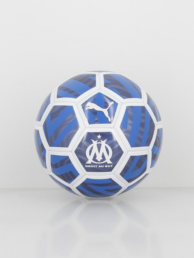 Ballon de football OM fan holographique bleu - Puma