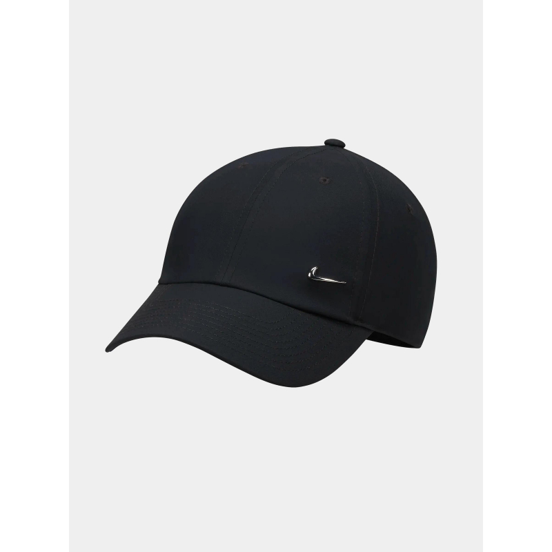 Casquette club cap logo argenté noir - Nike