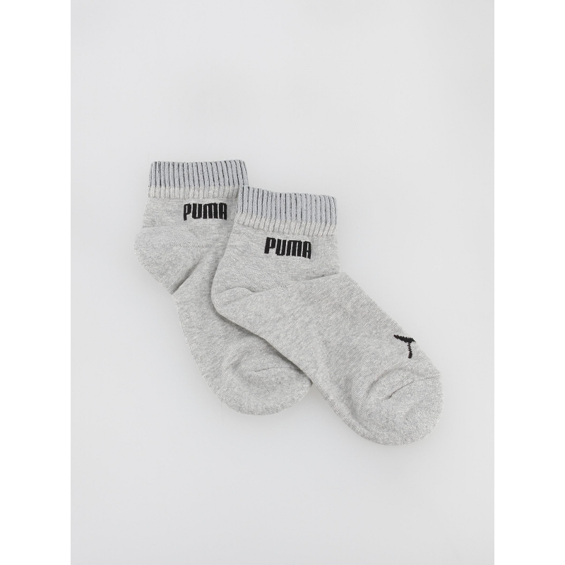 Pack de 2 paires de chaussettes new heritage gris - Puma