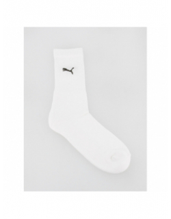 Pack 3 paires de chaussettes crew sock blanc - Puma