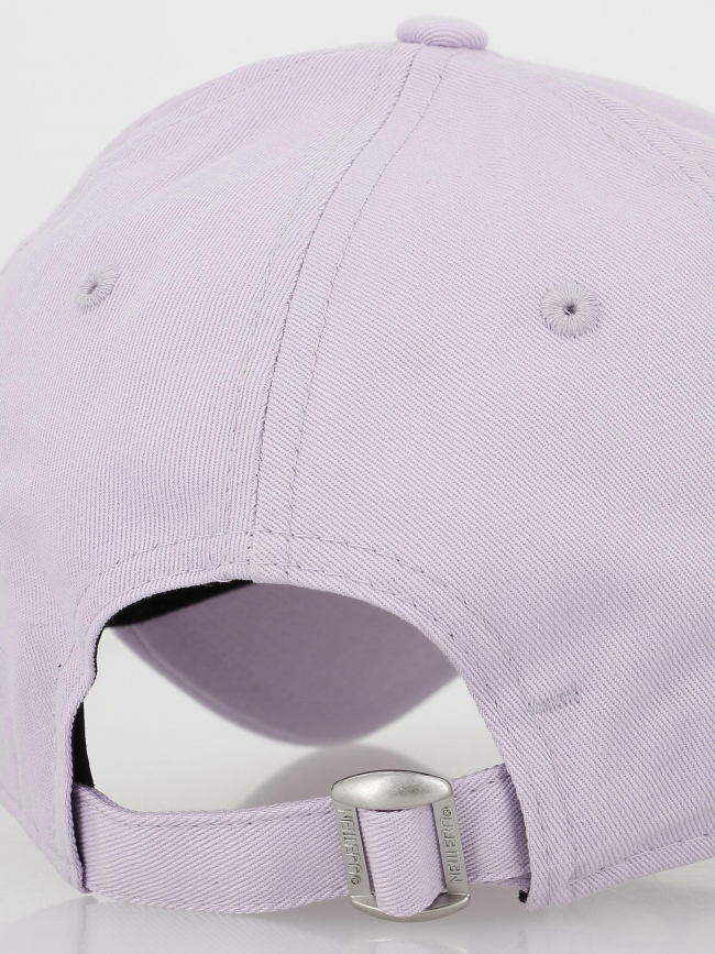 Casquette metallic logo 9forty pastel violet femme - New Era