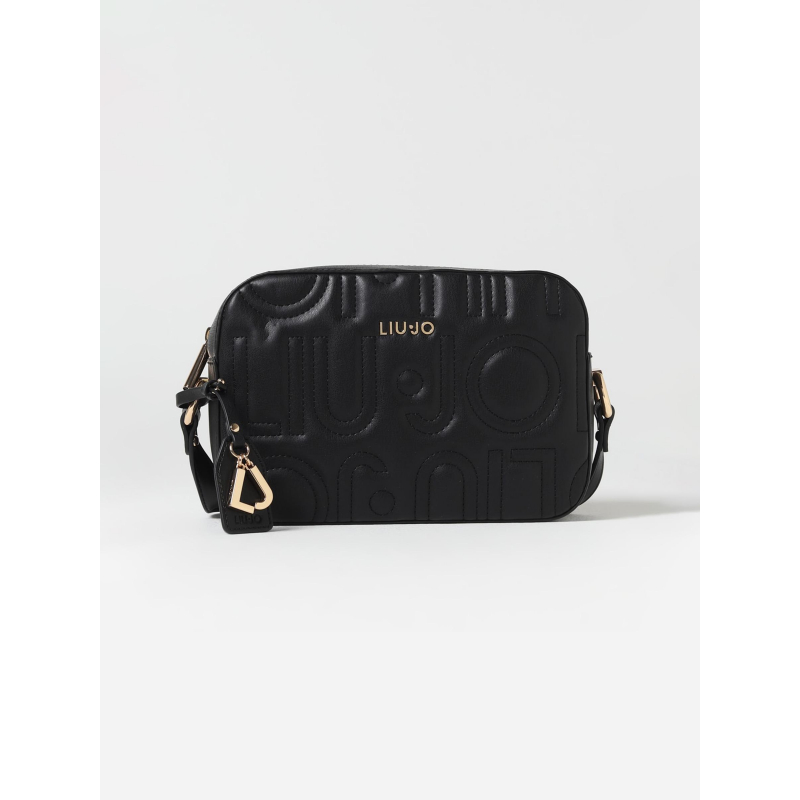 Sac bandoulière camera case noir femme - Liu Jo
