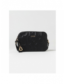 Sac bandoulière camera case noir femme - Liu Jo