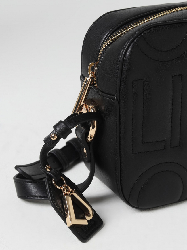 Sac bandoulière camera case noir femme - Liu Jo
