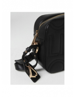 Sac bandoulière camera case noir femme - Liu Jo