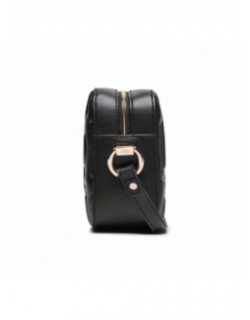 Sac bandoulière camera case noir femme - Liu Jo