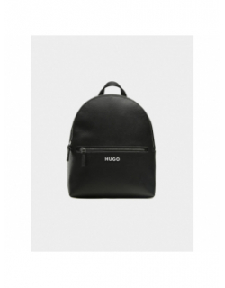 Sac à dos simili-cuir chris noir femme - Hugo
