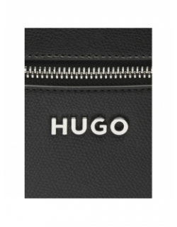 Sac à dos simili-cuir chris noir femme - Hugo