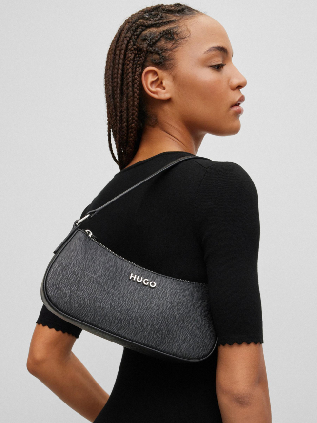 Sac à main mini chris hobo noir femme - Hugo