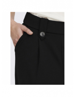 Pantalon ample taille haute sania noir femme - Only