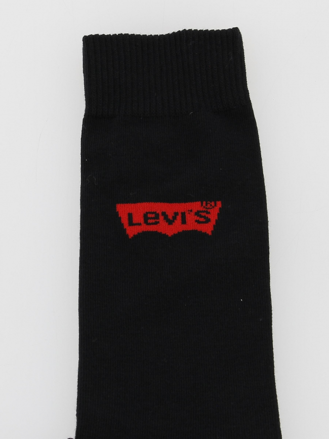 Pack 3 paires de chaussettes regular batwing noir - Levi's