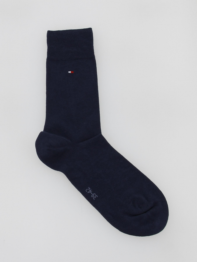 2 paires de chaussettes herringbone bleu homme - Tommy Hilfiger