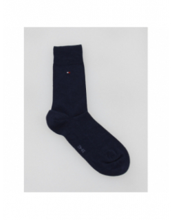2 paires de chaussettes herringbone bleu homme - Tommy Hilfiger