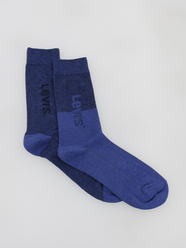 Pack 2 paires de chaussettes regular denim bleu - Levi's