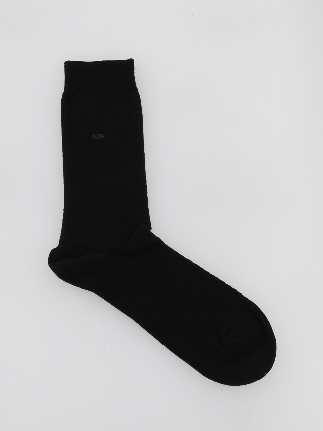 Pack 2 paires de chaussettes basket noir homme - Calvin Klein