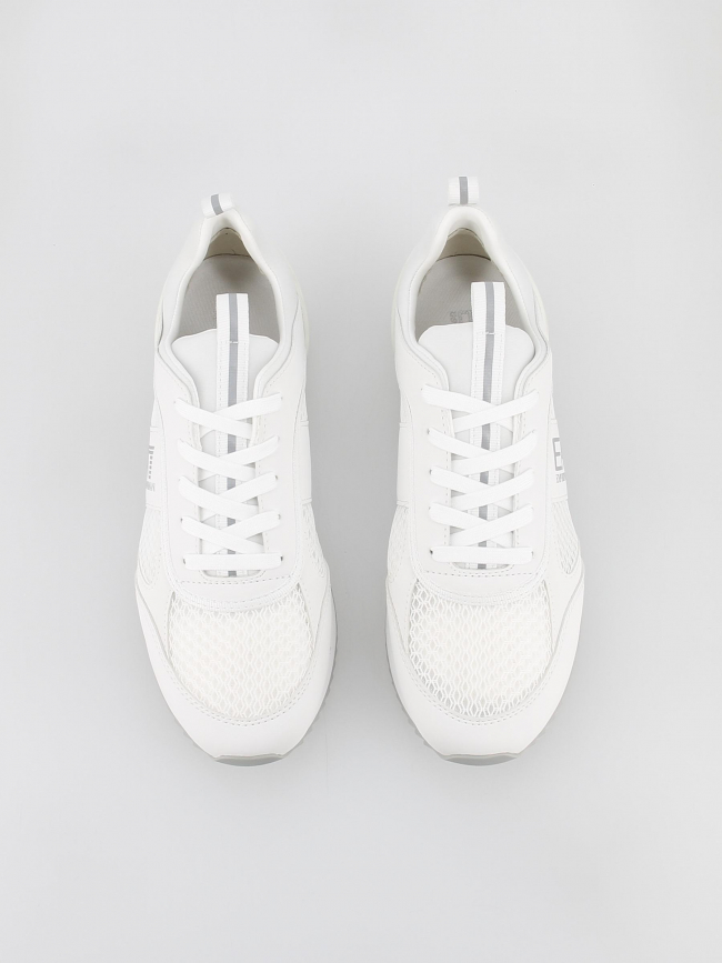 Baskets style training silver blanc homme - Armani Exchange