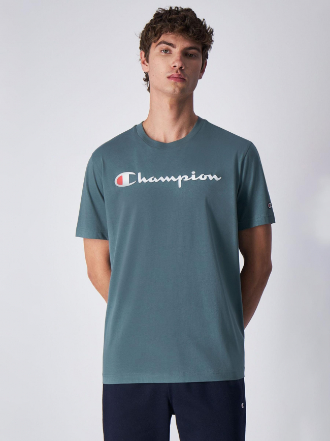 T-shirt crewneck kaki homme - Champion