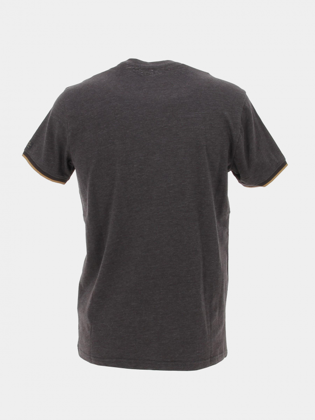 T-shirt avec poche cousue gris anthracite homme - Sun Valley