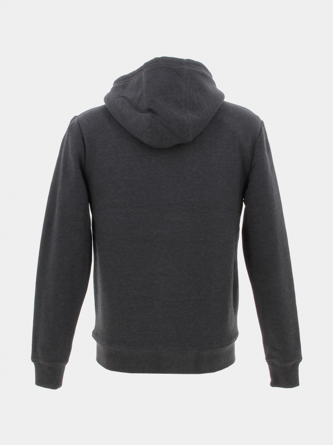 Sweat à capuché zippé nail hoody noir homme - Teddy Smith