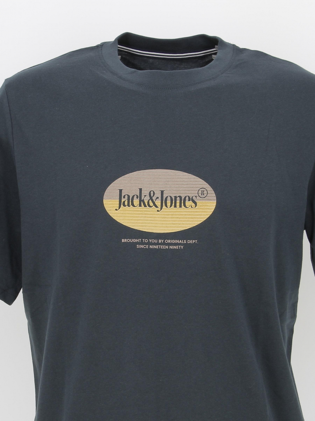 T-shirt manches courtes jordalston vert homme - Jack & Jones