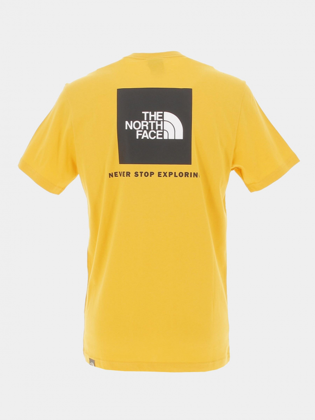 T-shirt redbox logo noir orange homme - The North Face