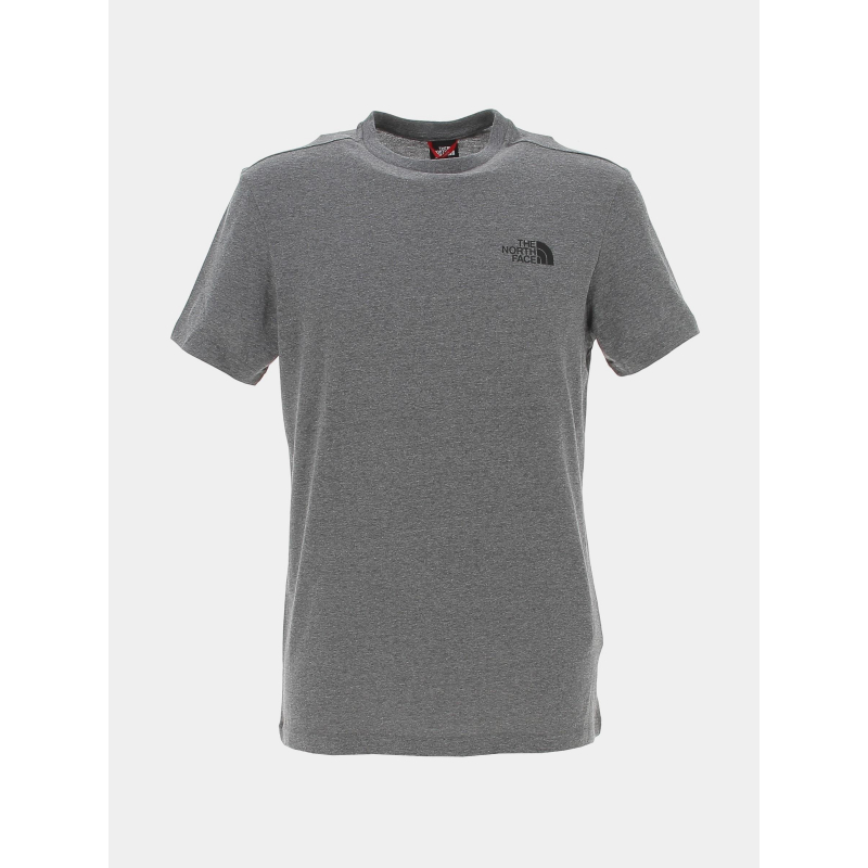 T-shirt simple dome gris homme - The North Face