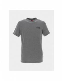 T-shirt simple dome gris homme - The North Face