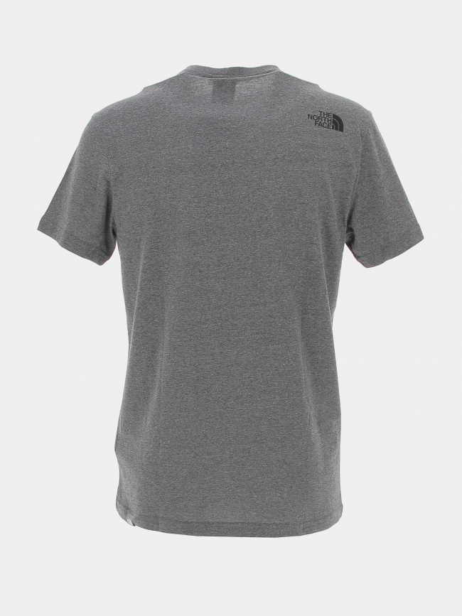 T-shirt simple dome gris homme - The North Face